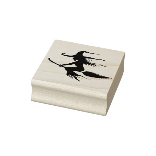 Halloween Witch Stamp Rubberstempel (Stempel)