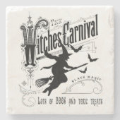  Halloween Witch Stenen Onderzetter (Voorkant)