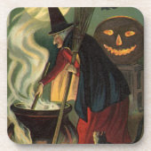  Halloween Witch Stirring Magic Cauldron Drankjes Onderzetter (Voorkant)