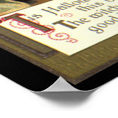 Halloween Witch Stirring Magic Cauldron Poster (Hoek)