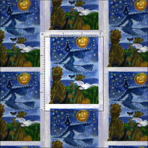 Halloween Witch Stof