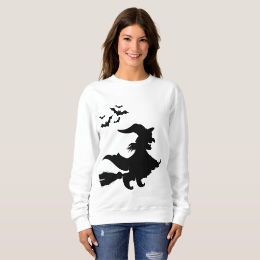 Halloween Witch Sweatshirt (Voorkant volledig)