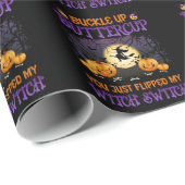 Halloween Witch Switch Buckle Up Buttercup Cadeaupapier (Rol Hoek)