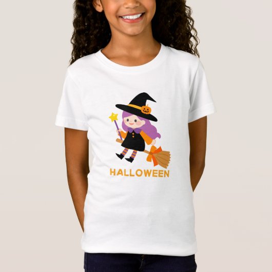 Halloween witch t-shirt (Voorkant)