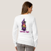 Halloween Witch T-shirt (Achterkant volledig)