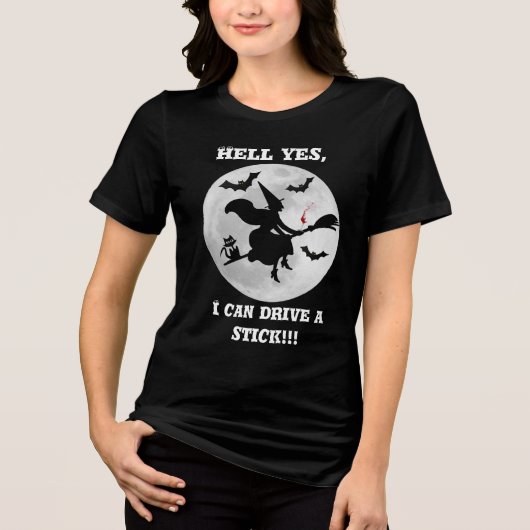 Halloween Witch T-Shirt (Voorkant)