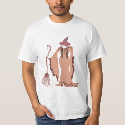 Halloween Witch T-shirt (Voorkant)