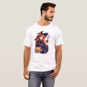 Halloween witch t-shirt (Voorkant volledig)