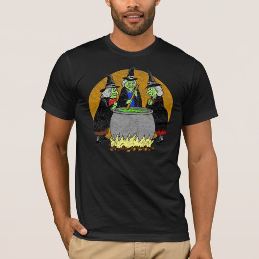 Halloween Witch T-shirts (Voorkant)