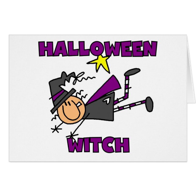 Halloween Witch T-shirts en Gifts (Voorkant Horizontaal)