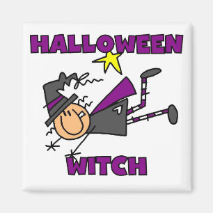 Halloween Witch T-shirts en Gifts Magneet