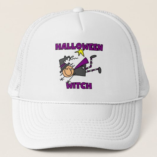 Halloween Witch T-shirts en Gifts Trucker Pet (Voorkant)
