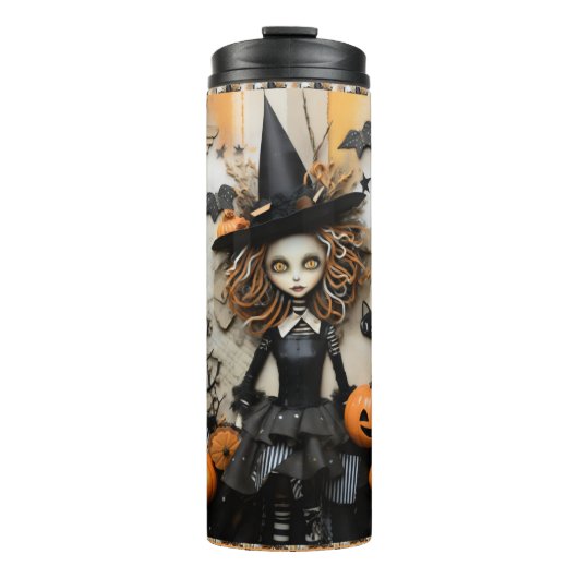 Halloween Witch Thermosbeker (Voorkant)