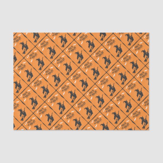 Halloween Witch Tissue Paper Tissuepapier (Voorkant)