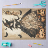 Halloween Witch Tissuepapier (Craft)