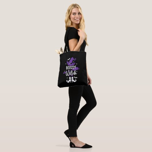  Halloween Witch Tote Bag (Op model)