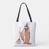 Halloween Witch Tote Bag (Achterkant)