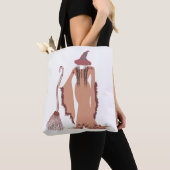 Halloween Witch Tote Bag (Dichtbij)