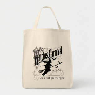 Halloween Witch Tote Bag