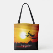 Halloween Witch Tote Bag (Achterkant)
