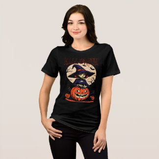 Halloween Witch Tri-Blend Shirt