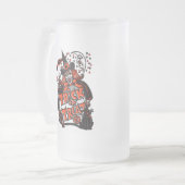 Halloween Witch Trick or treat Matglas Bierpul (Voorkant links)