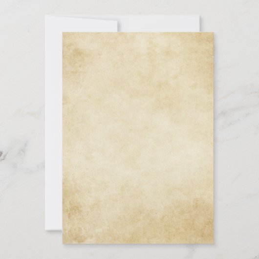 Halloween Witch Trouble is Breedpartij Kaart (Achterkant)