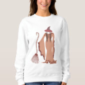 Halloween Witch Trui (Voorkant)