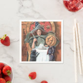 Halloween Witch Vakantie papier servetten (Insitu)
