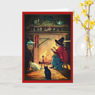 Halloween Witch van Warm Hearth Kaart