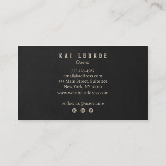 Halloween Witch Visitekaartje (Achterkant)