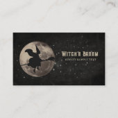 Halloween Witch Visitekaartje (Voorkant)