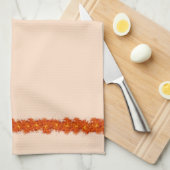 Halloween Witch w Cat Towels Theedoek (Quarter Fold)