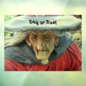 Halloween Witch Window Cling Raamsticker (Vel 3)