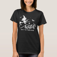 Halloween Witch Wine Flying Broom