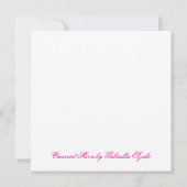 Halloween witch with black kitten greeting card kaart (Achterkant)