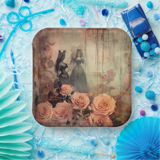  Halloween Witchcraft (10) Papieren Bordje (Feest)