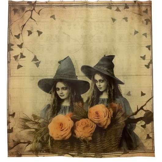  Halloween Witchcraft (11) Douchegordijn (Voorkant)