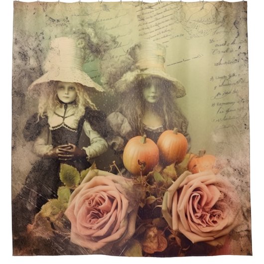  Halloween Witchcraft (1) Douchegordijn (Voorkant)