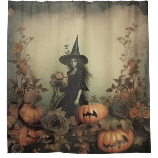 Halloween Witchcraft (3) Douchegordijn (Voorkant)