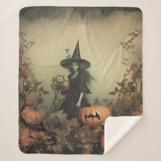  Halloween Witchcraft (3) Sherpa Deken (Voorkant)
