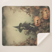  Halloween Witchcraft (3) Sherpa Deken (Voorkant (horizontaal))