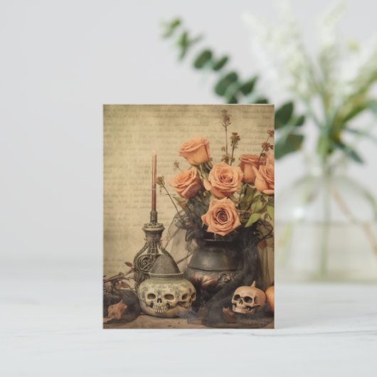 Halloween Witchcraft (4) Briefkaart (Staand voorkant)