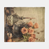  Halloween Witchcraft (4) Fleece Deken (Voorkant (Horizontaal))