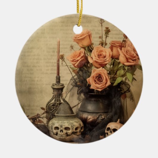  Halloween Witchcraft (4) Keramisch Ornament (Voorkant)