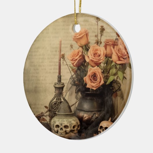  Halloween Witchcraft (4) Keramisch Ornament (Links)