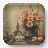  Halloween Witchcraft (4) Papieren Bordje (Voorkant)