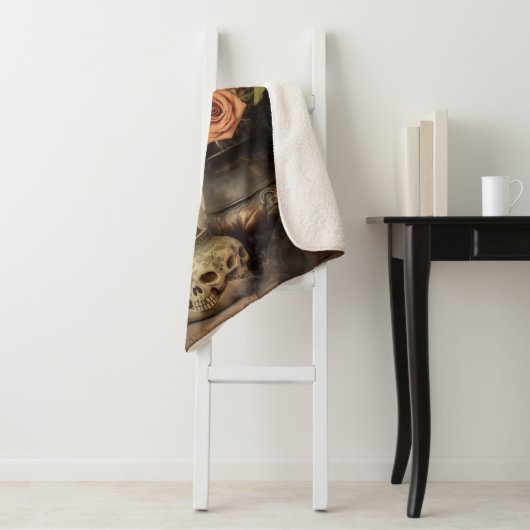  Halloween Witchcraft (4) Sherpa Deken (In situ)