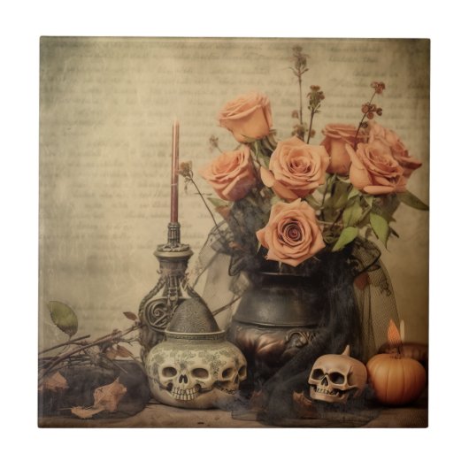  Halloween Witchcraft (4) Tegeltje (Voorkant)