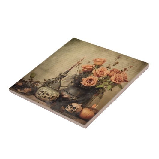  Halloween Witchcraft (4) Tegeltje (Zijkant)